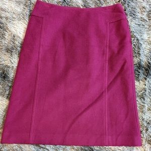 ANN TAYLOR Wool and Cashmere Pencil Skirt: Sz 4